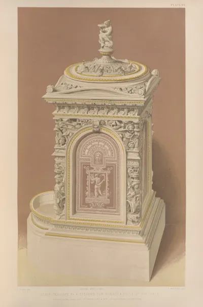 Stove Designed By A Stevens For Robson Hoole Of Sheffield