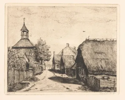 Straatgezicht In Hooge Zwaluwe