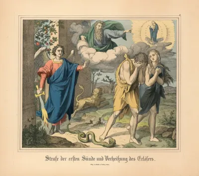 Strafe Der Ersten Sunde Und Verheissun Des Erlosers