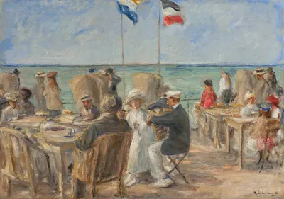 Strandterrasse In Noordwijk Huis Ter Duin