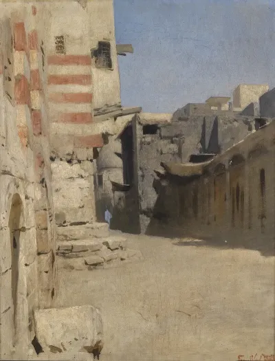 Strase Birket El Kherum In Kairo