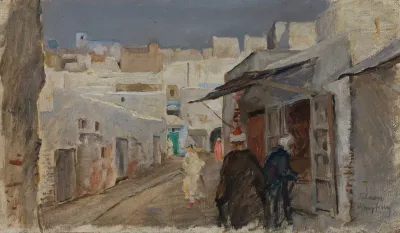 Strasse In Tetuan