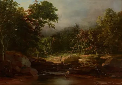 Stream In The Mountains