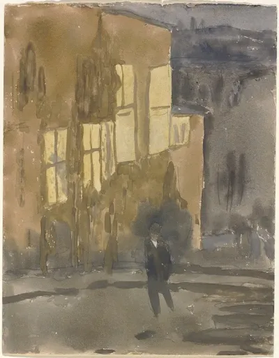 Street At Night Meudon