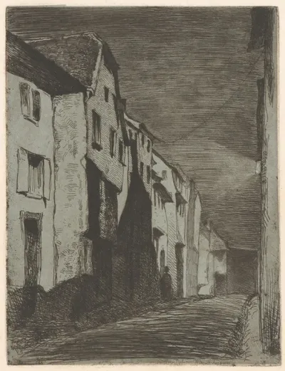 Street At Saverne