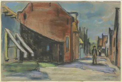 Street In Katwijk