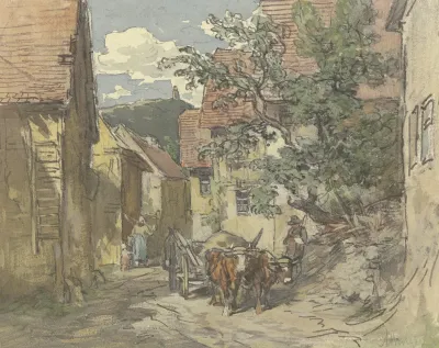 Street In Kronberg