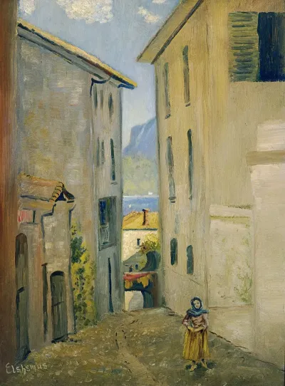 Street In Lugano