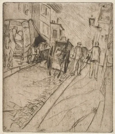 Street In Montmartre