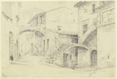 Street In Terni Papigno