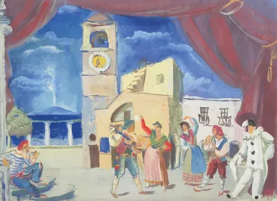 Street Musicians And Dancers Capri