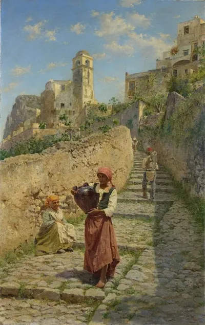 Street On Capri