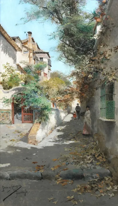 Street Scene In Granada