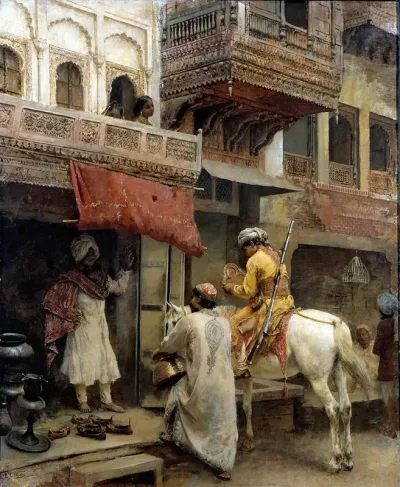 Street Scene In India
