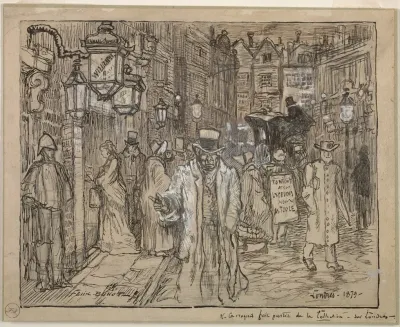 Street Scene In London 2