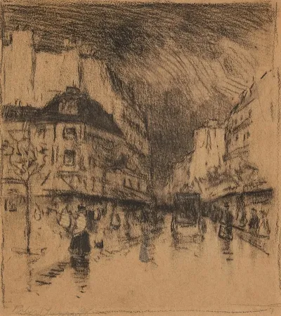 Street Scene Paris 2
