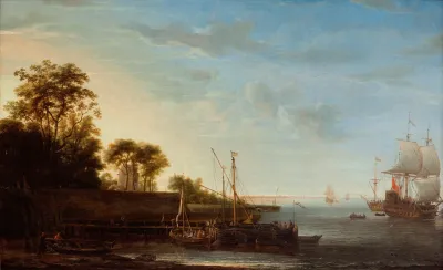 Stretch Of Coast By The Zuiderzee