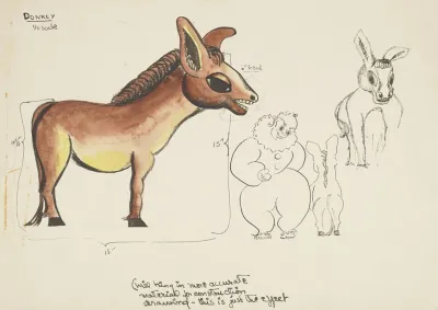 String Fevermarionette Donkey