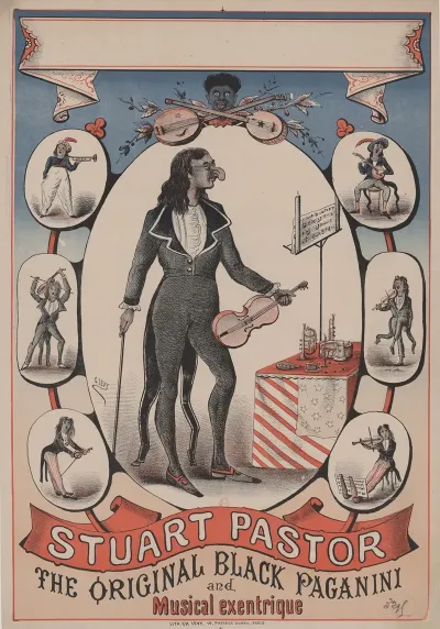 Stuart Pastor The Original Black Paganini And Musical Excentrique
