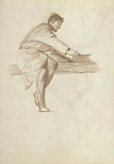 Studie Van Een Timmerman