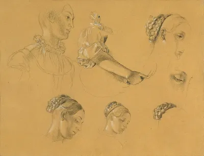Studie Zu Hermann Und Dorothea Im Weinberg 2