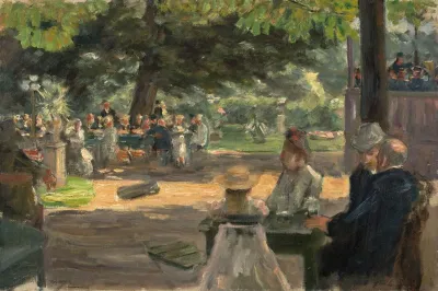 Studie Zum Restaurationsgarten In Leiden