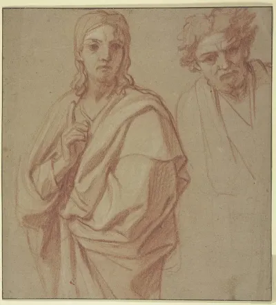 Studienblatt Christus Und Ein Apostel