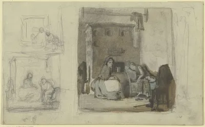 Studienblatt Familienszenen 2