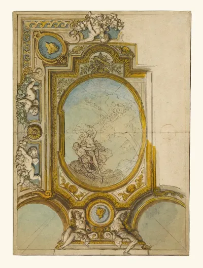 Studies For A Ceiling Decoration 2