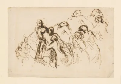 Studies For A Deposition