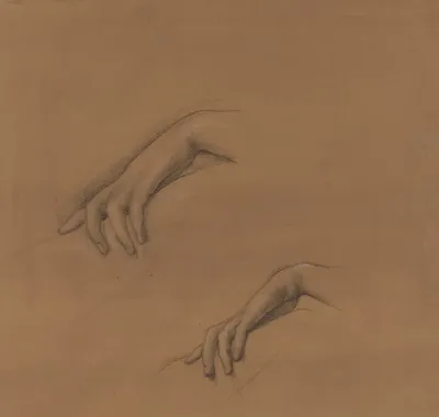 Studies For A Hand In The Godhead Fires