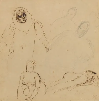 Studies For Christopher Columbus