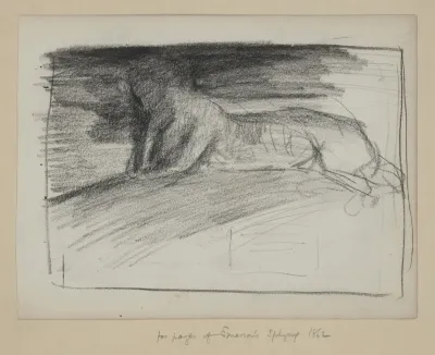Studies For Emersons The Sphynx
