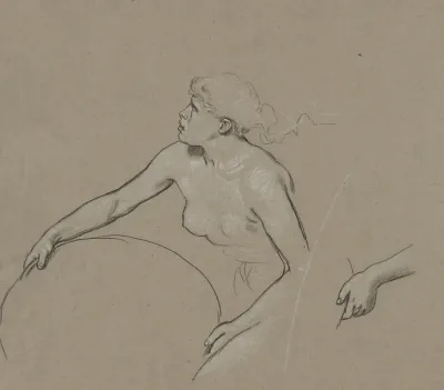 Studies For Figure Of Spring