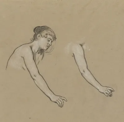 Studies For Figure Of Winter