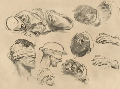 Studies For Gassed V