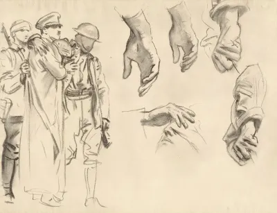 Studies For Gassed Vi