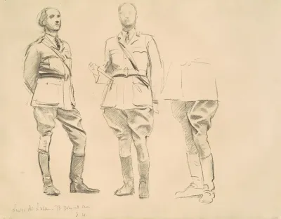 Studies For General Officers Of World War I