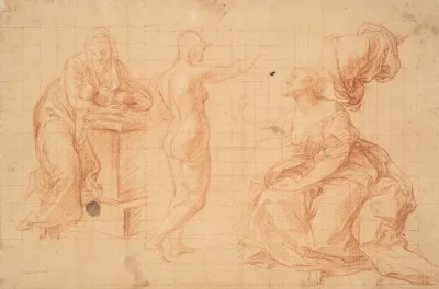 Studies For Hercules At The Crossroads And For The Nativity