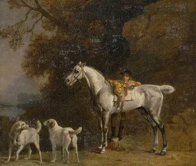 Studies For Or After The Third Duke Of Richmond With The Charleton Hunt