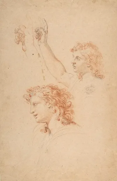 Studies For The Archangel Gabriel 2