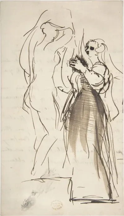 Studies For The Bride At Her Toilet On The Day Of Her Wedding 2