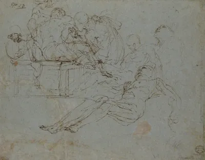 Studies For The Burial Of Christ