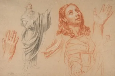 Studies For The Conversion Of The Jailer Before Saint Paul And Silas