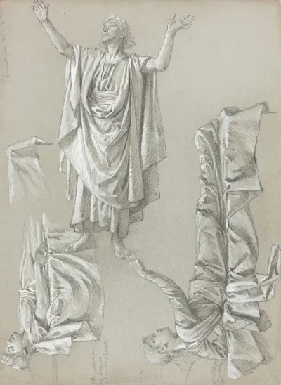 Studies For The Raising Of The Daughter Of Jairus