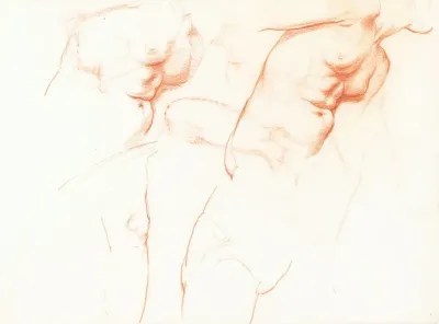 Studies For The Wise And Foolish Virgins Recto