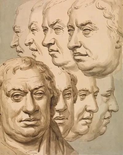 Studies From The Bust Of Samuel Johnson
