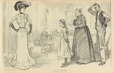 Studies In Expression The Chorus Girls Visit Home