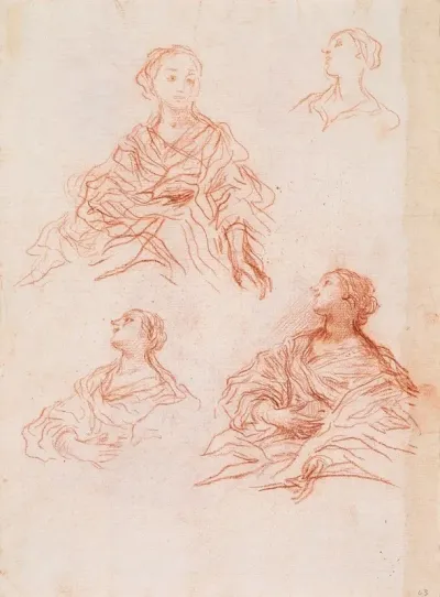 Studies Of A Female Figure