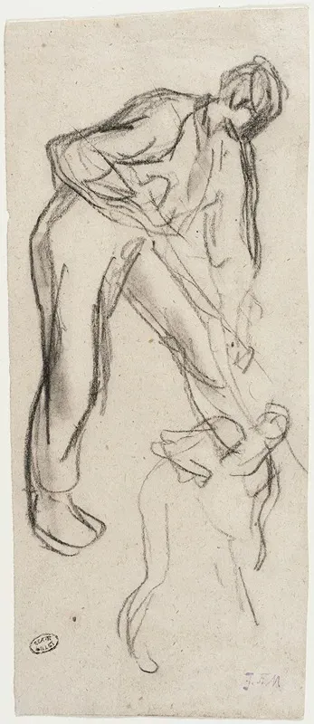 Studies Of A Man Digging